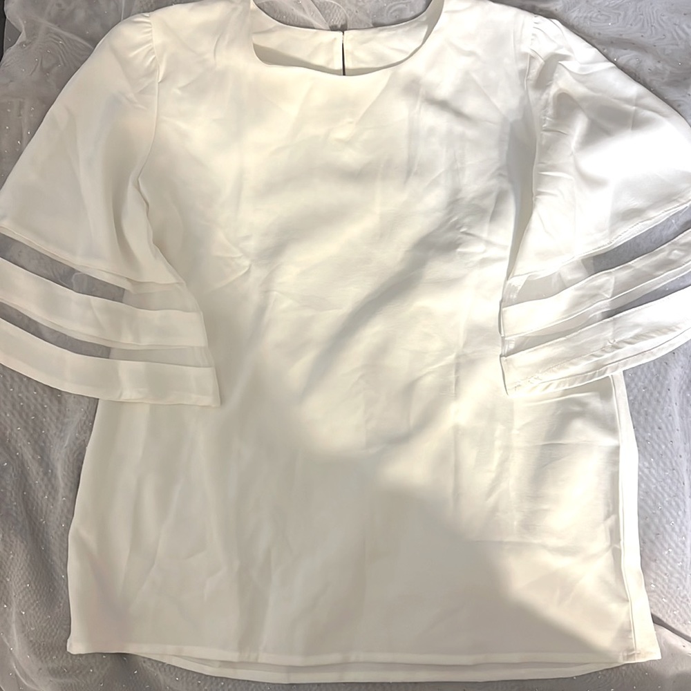 New, Silky Blouse,Accidentally Ordered From Shein, Not My Style